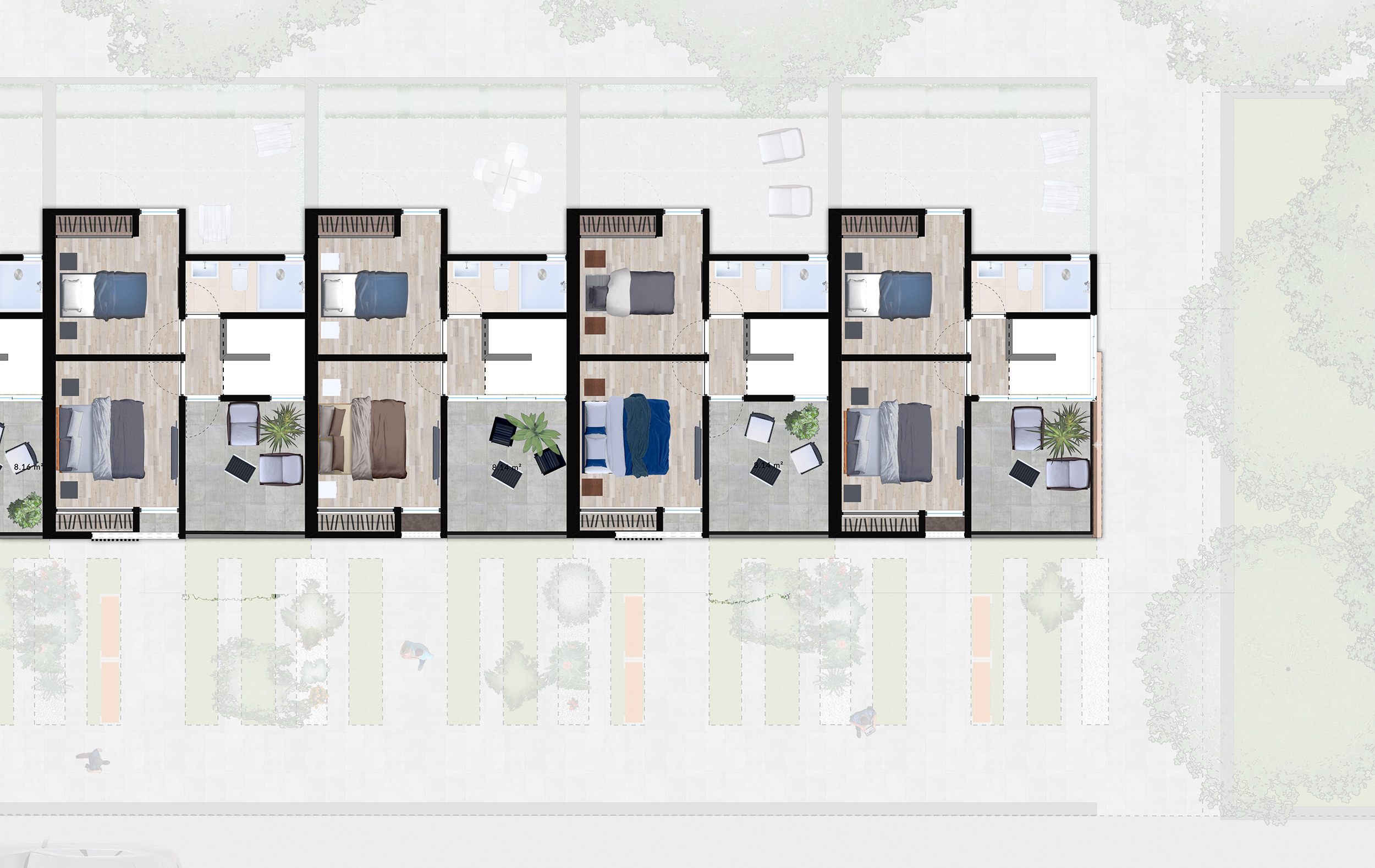 Semi-Detached Modern House Design slider03.jpg